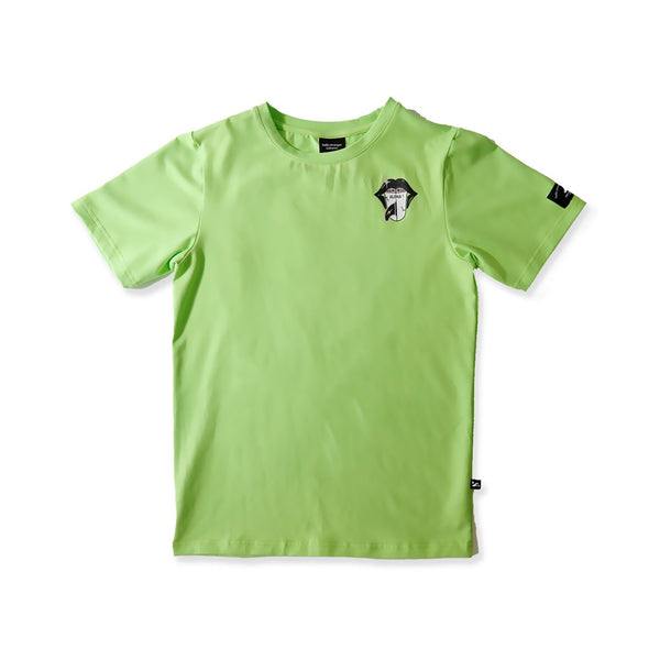 ALOHA TONGUE SS TEE - Lime