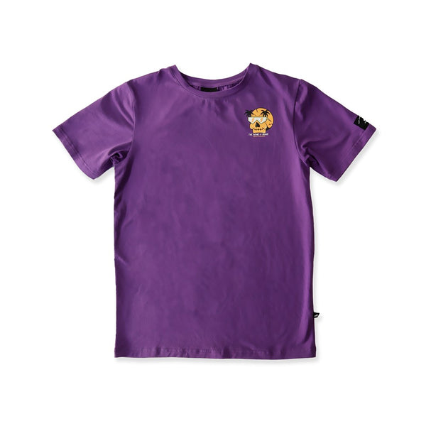 FUTURE IS BRIGHT SS TEE - Purple