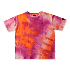 DYE BOX SS TEE - Pink Dye