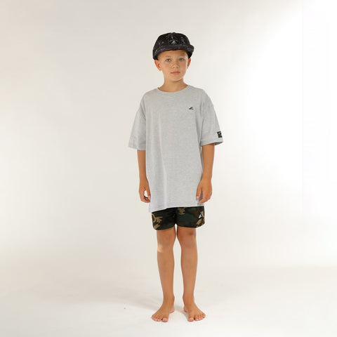 LOGO BOX SS TEE - Greymarle