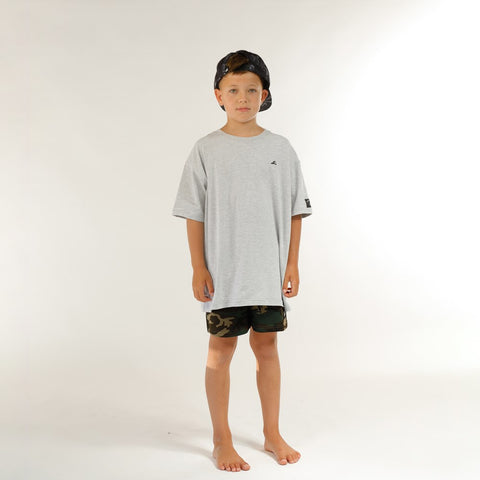 LOGO BOX SS TEE - Greymarle