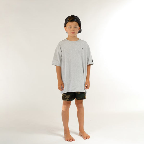 LOGO BOX SS TEE - Greymarle