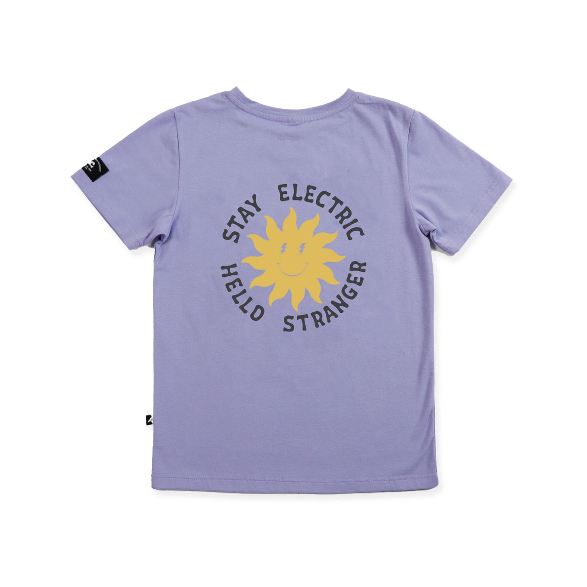 ELECTRIC SUN SS TEE - Purple