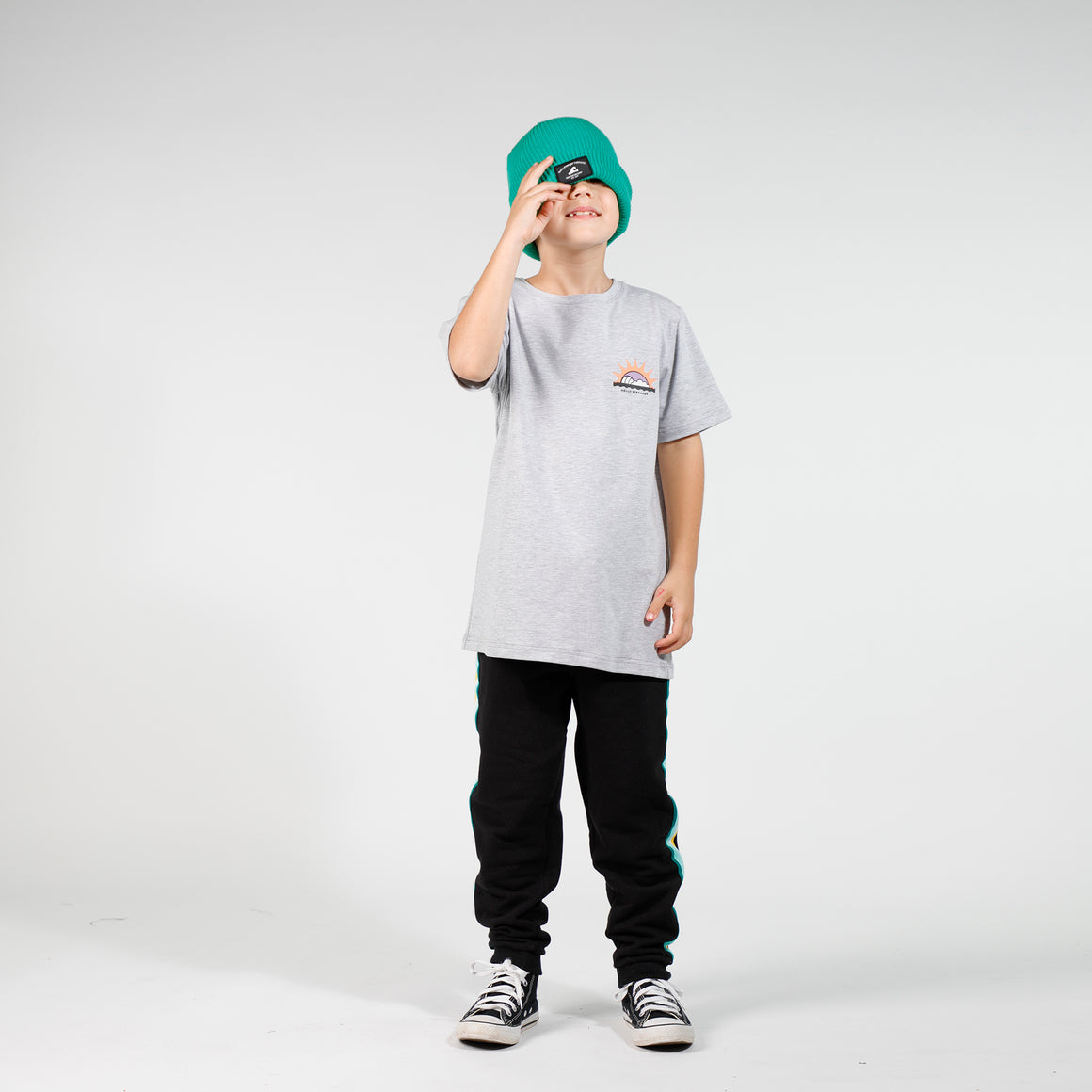 BOYS CRUISER TRACK PANT - Black