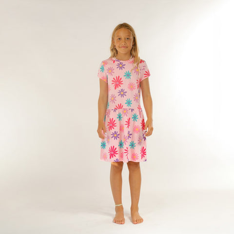 PALMA DRESS - Pink Flower