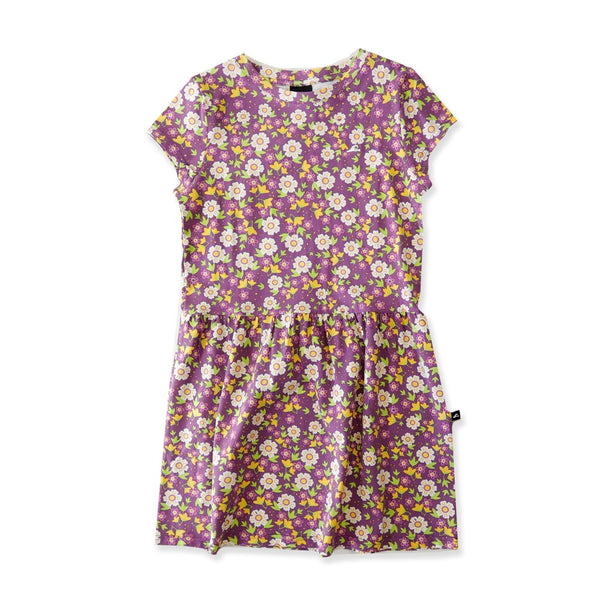 PALMA DRESS - Purple Floral