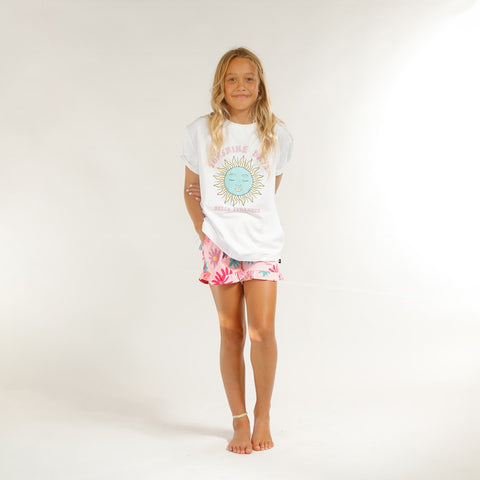 SUNSHINE BAILEY TEE - White