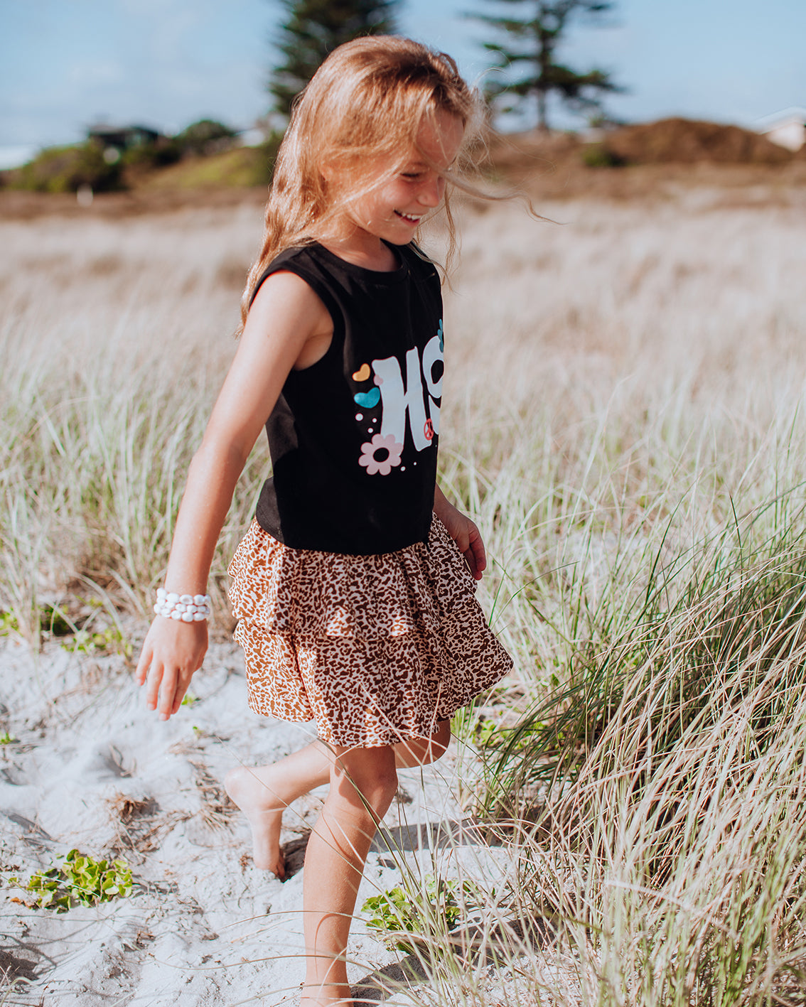 GIRLS HS TANK - Black