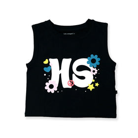 GIRLS HS TANK - Black