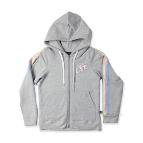 GIRLS ZIP HOOD - Greymarle
