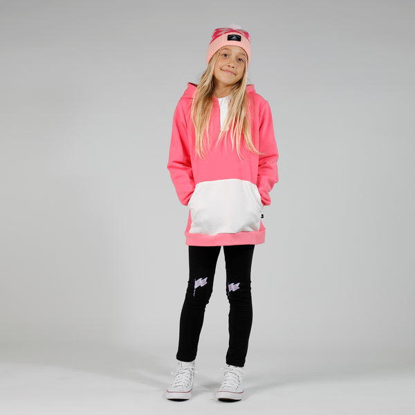 GIRLS ISLA HOOD - Watermelon