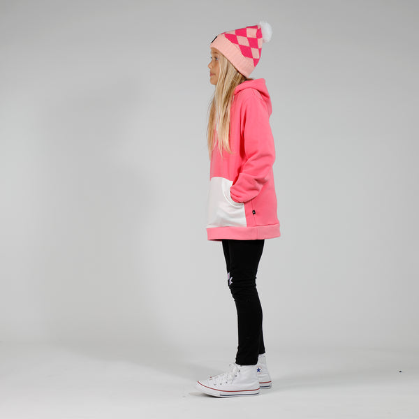 GIRLS ISLA HOOD - Watermelon