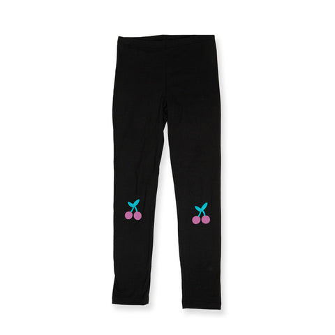 GIRLS LEGGING – Purple Cherry