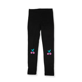 GIRLS LEGGING – Purple Cherry