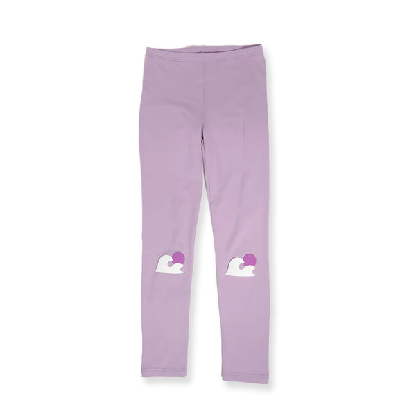 GIRLS LEGGING – Purple Wave