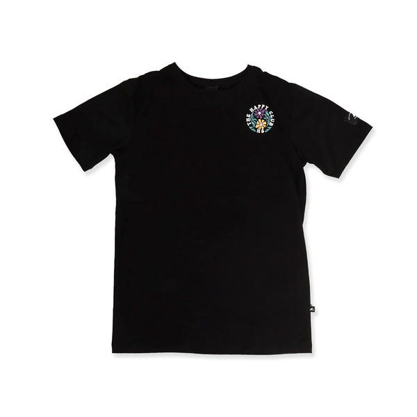 BOYS SS TEE - Black