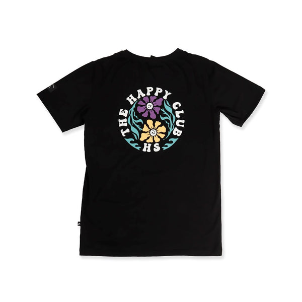 BOYS SS TEE - Black