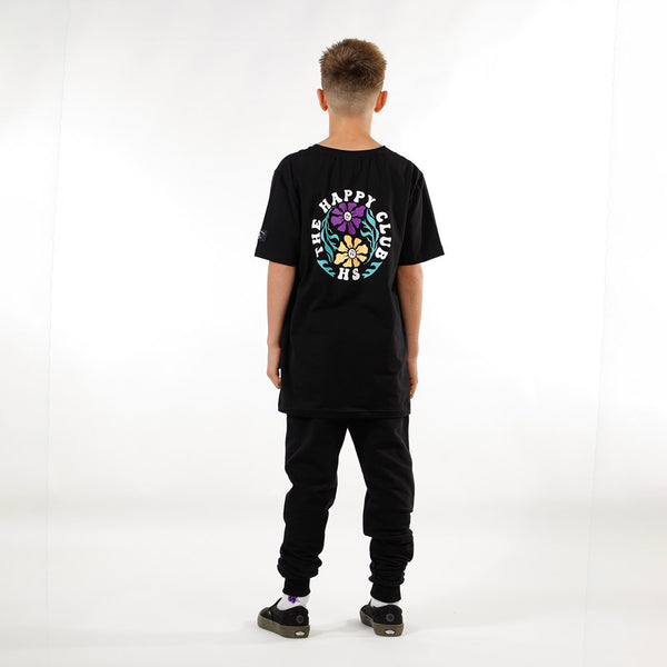 BOYS SS TEE - Black