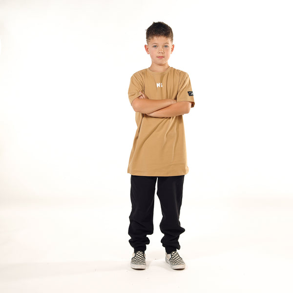 BOYS SS TEE - Macaroon