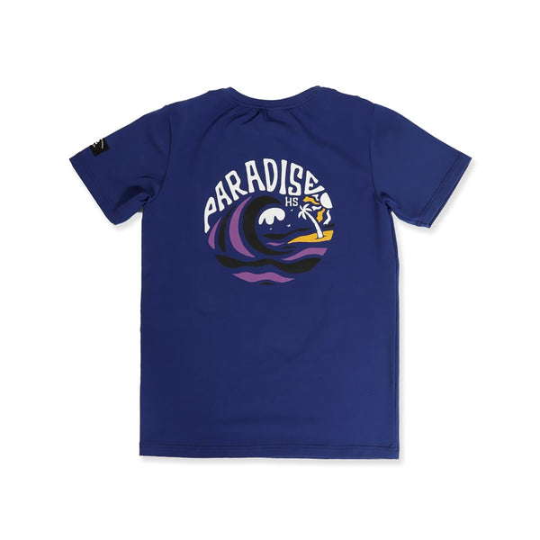 BOYS SS TEE - Navy