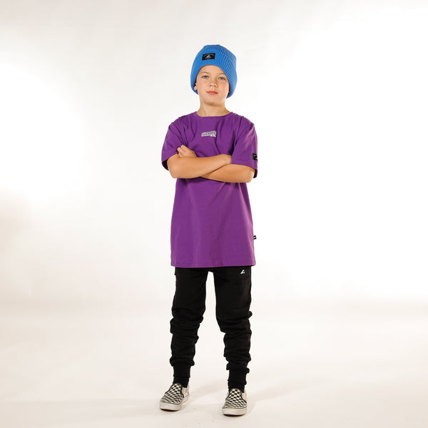 BOYS SS TEE - Violet