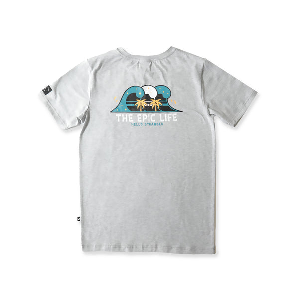 BOYS EPIC LIFE SS TEE - Greymarle