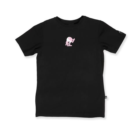 BOYS PEACEMAN SS TEE – Black