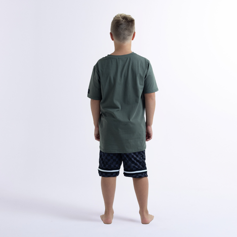 On Vacation SS Tee - Khaki