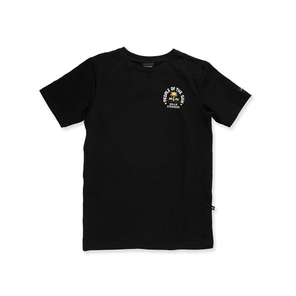 PEOPLE OF THE SUN SS TEE - Black Yellow