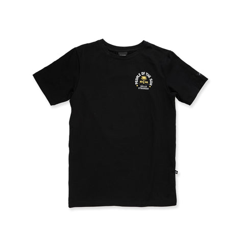 PEOPLE OF THE SUN SS TEE - Black Yellow