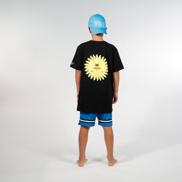 PEOPLE OF THE SUN SS TEE - Black Yellow