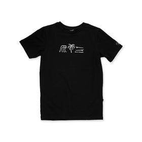 PROTECT OUR OCEAN SS TEE - Black White