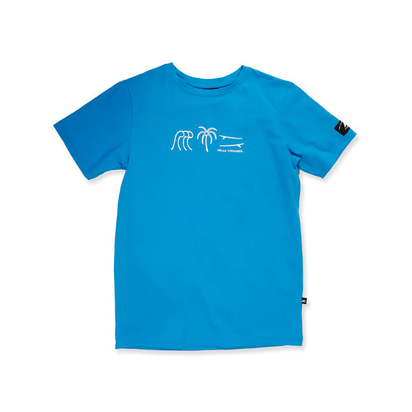 PROTECT OUR OCEAN SS TEE - Blue
