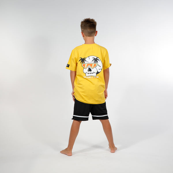 THE FUTURE IS BRIGHT SS TEE - Yellow