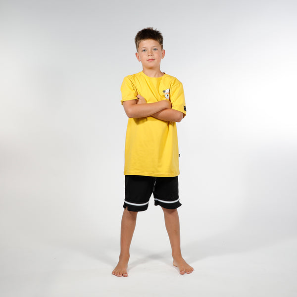 THE FUTURE IS BRIGHT SS TEE - Yellow