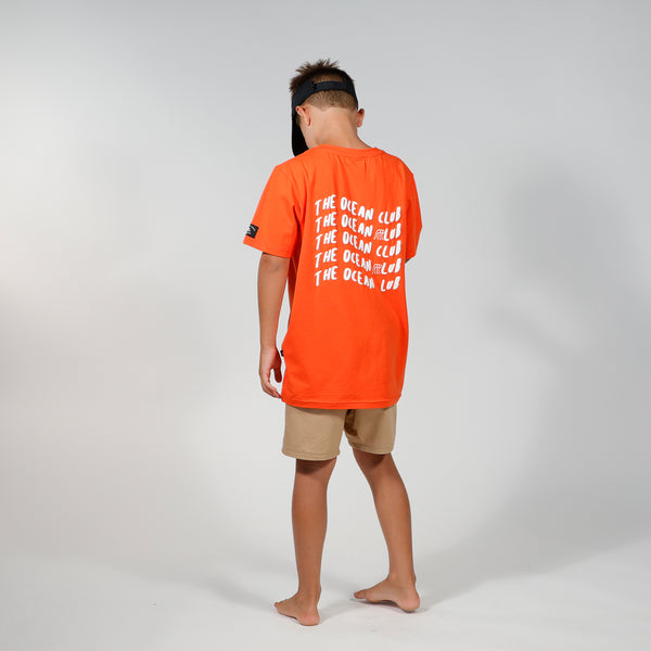 THE OCEAN CLUB SS TEE - Red