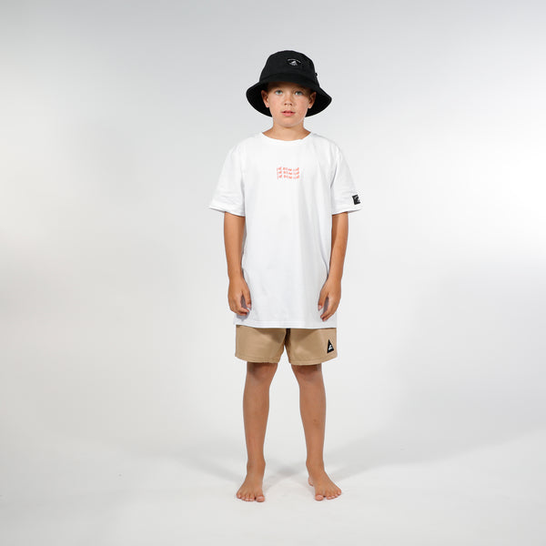 THE OCEAN CLUB SS TEE - White Red