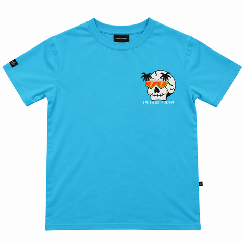 Future Is Bright SS Tee - Turquoise