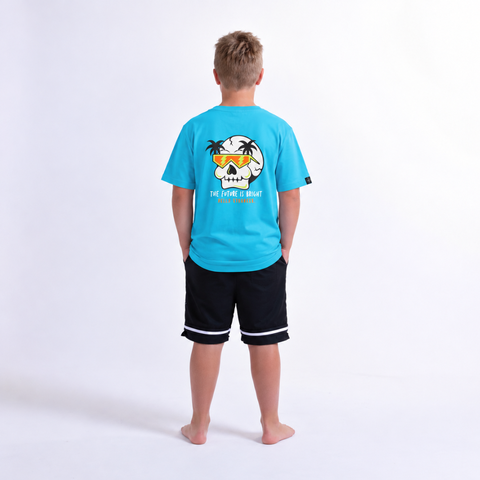 Future Is Bright SS Tee - Turquoise