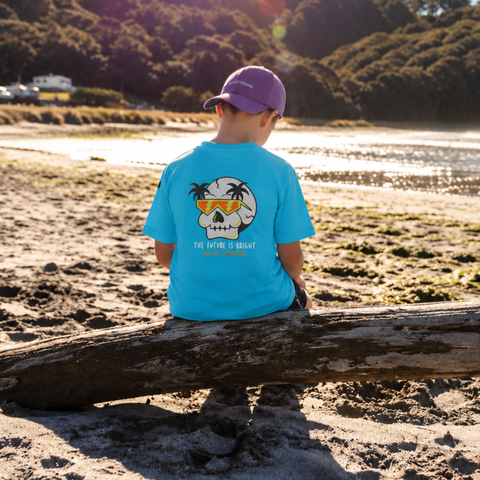 Future Is Bright SS Tee - Turquoise