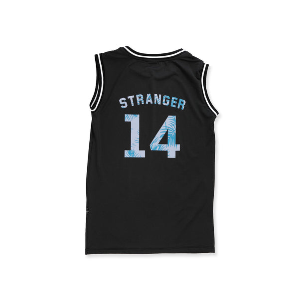 BALLER MUSCLE TEE - BLACK PURPLE