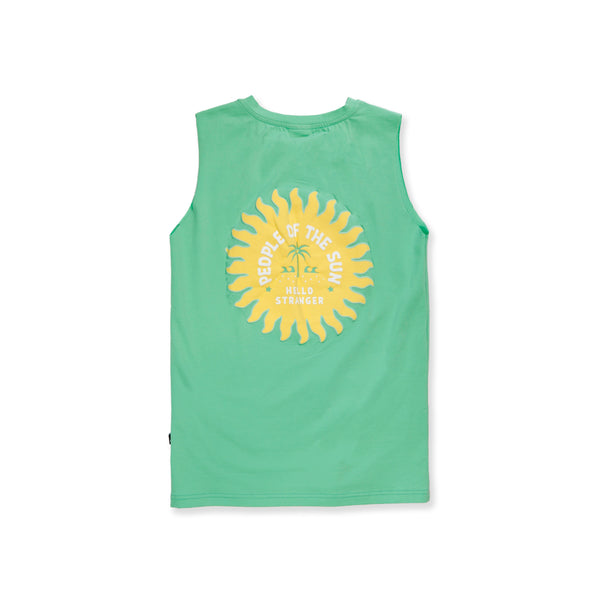 PEOPLE OF THE SUN MUSCLE TEE - Green