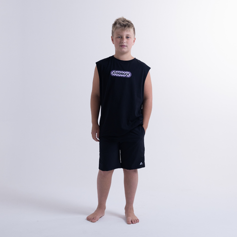 Stranger Muscle Tee - Black