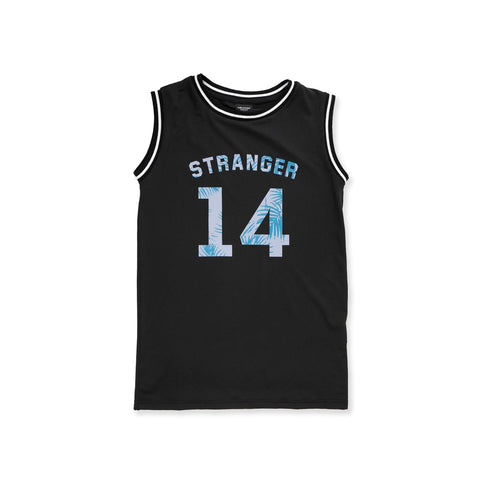 BALLER MUSCLE TEE - BLACK PURPLE