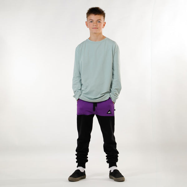 BOYS LS CLASSICS TEE - Muted Green
