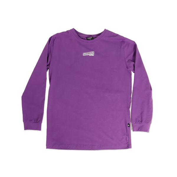 BOYS LS TEE - Violet