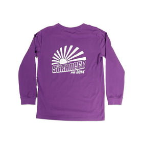 BOYS LS TEE - Violet