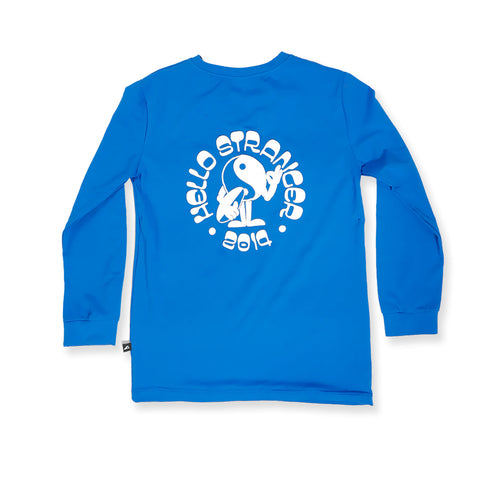 BOYS PEACEMAN LS TEE – Blue