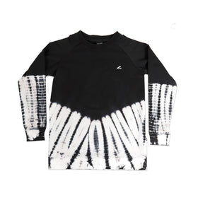 BOYS RAGLAN CREW - Black Dye