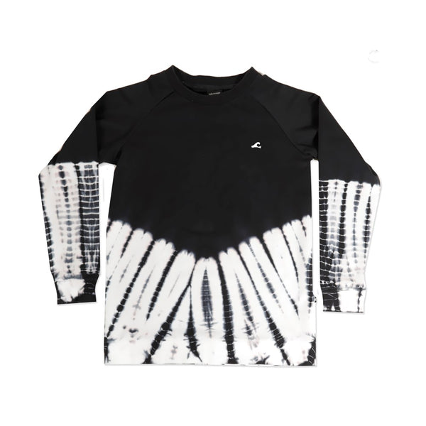 BOYS RAGLAN CREW - Black Dye